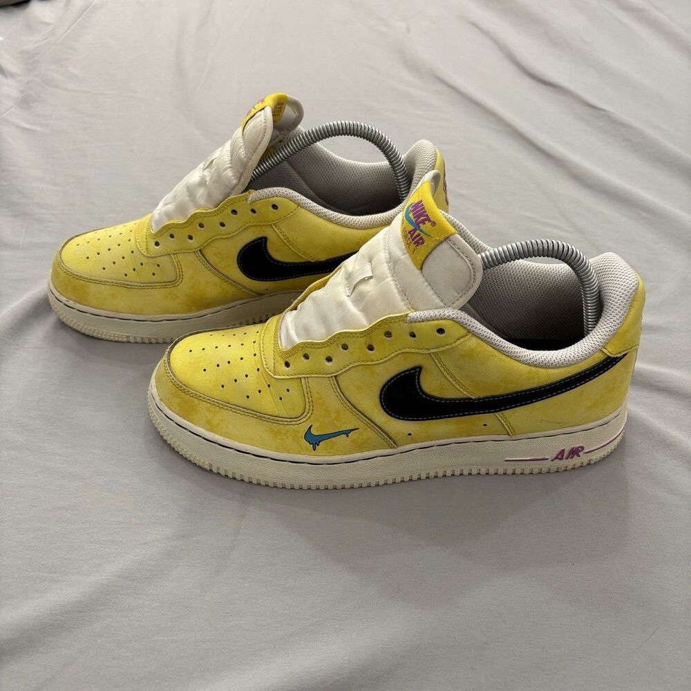 Nike Air Force 1 Low Peace, Love, & Basketball Size 8.5 (Pre-owned) No laces